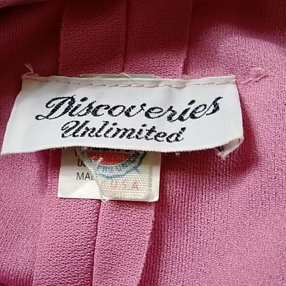 VTG,DISCOVERIES UNLIMITED MADE IN U.S.A SIZE 14,5 WOMEN DRESS - Picture 10 of 13